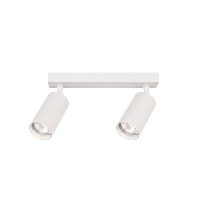 Solight GU10 bodové osvetlenie Enzo, 2x GU10, 26cm, biela