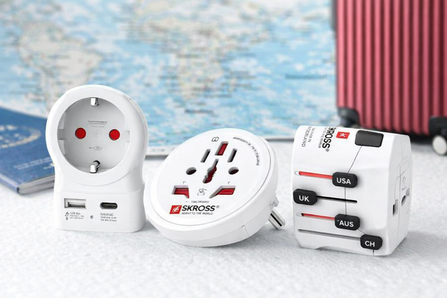 Cestovné adaptéry SKROSS